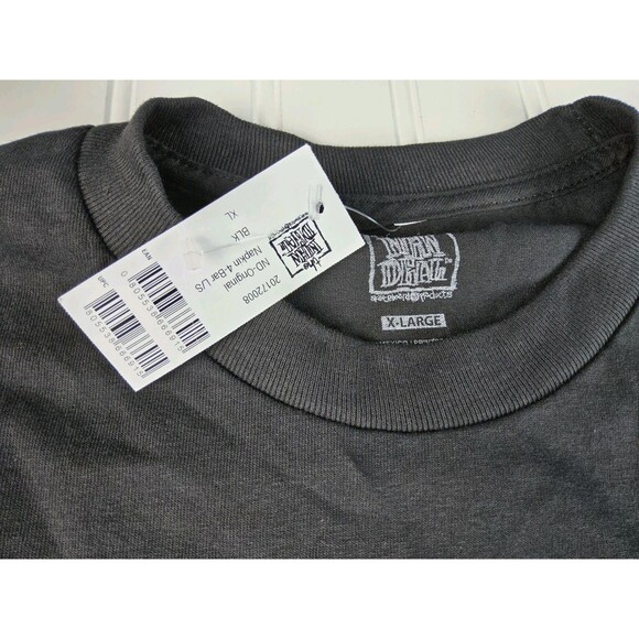 NEW DEAL "Original Napkin 4 Bar Logo" Skateboard Long Sleeve T-Shirt Size XL - Picture 4 of 6